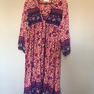 Amazon floral boho dress